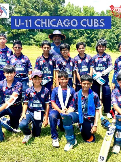 The U-11 Chicago Cubs, our youngest competitive team in the CYCA program, learning the game the right way.