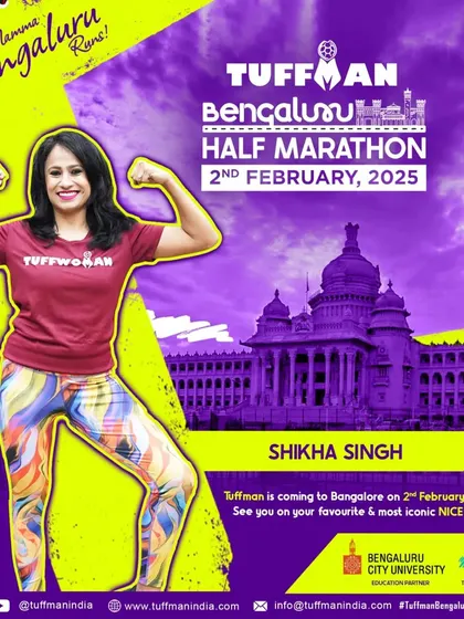 I'm excited to be part of the Tuffman Bengaluru Half Marathon. This is the kind of event my clients and I train for, a chance to test our limits on an iconic course.