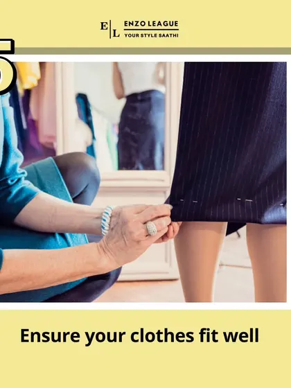 Hack #5: Ensure your clothes fit well. A perfect fit is the most important element of looking polished. I always advise clients to invest in tailoring for a custom look.