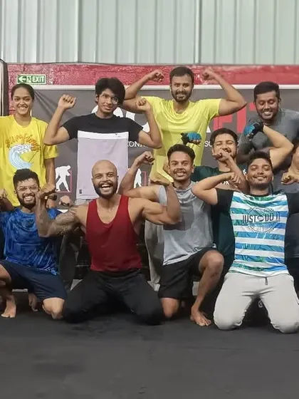 The OctaFit family after a Monday morning strength and conditioning class. We start the week strong, together.
