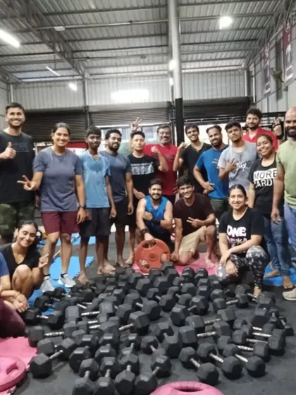 After a session, surrounded by the tools of our trade and the people who make it worthwhile. This is what training with purpose looks like.