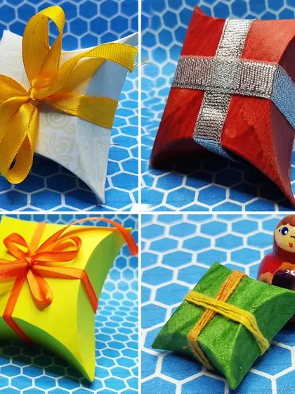 A closer look at pillow boxes and other creative gift wrapping solutions. We teach techniques that are both beautiful and easy to replicate at home.