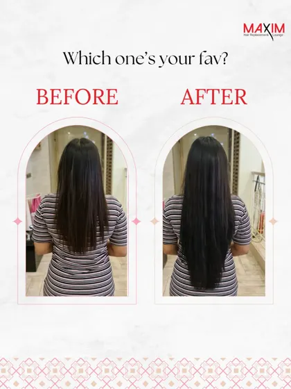 Just a few more inches can make a huge impact. Here, we added subtle length for a fuller, more polished look.