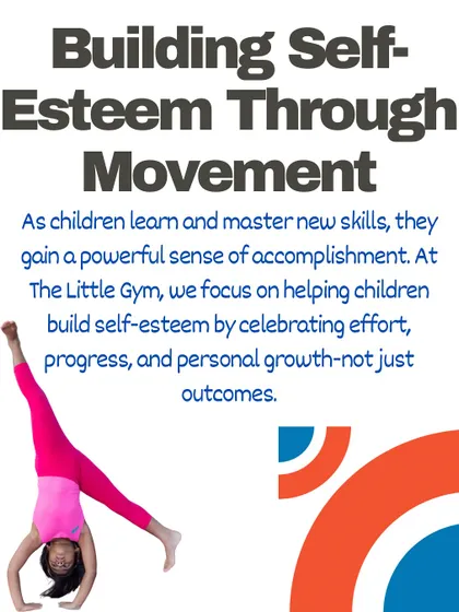 This series of graphics explains that we are "More Than Just Movement." We focus on whole-child development, integrating math and language concepts, building self-esteem, and encouraging exploration.