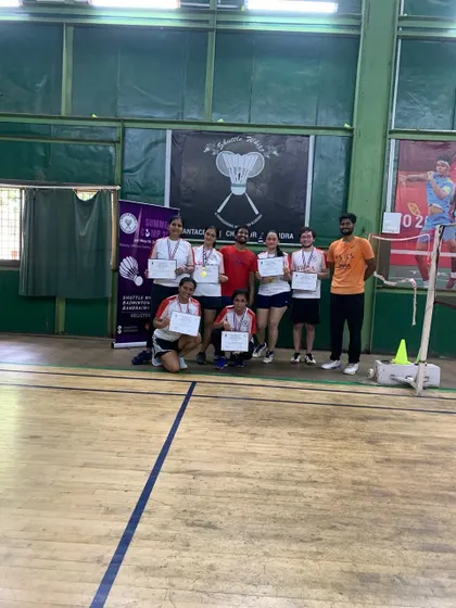 A group of our adult female players from the Bandra summer camp celebrating their achievements. Our programs offer a great fitness and social outlet for adults.