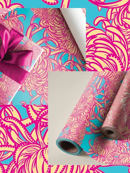 My vibrant 'Petal Pop' chrysanthemum pattern is perfect for making gifts extra special. I design seamless patterns that work beautifully for stationery and gift wrapping paper, adding a personal, artistic touch to any occasion.