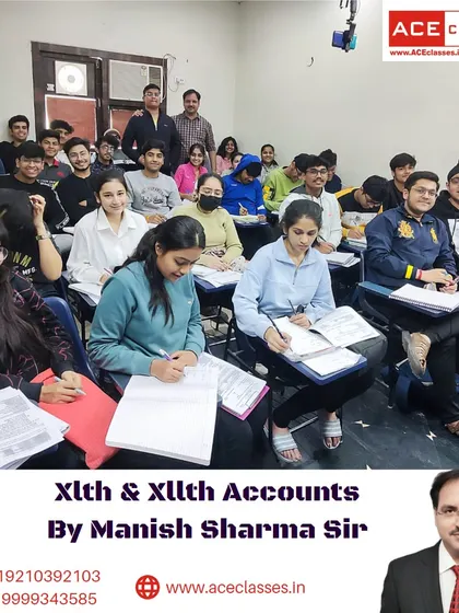 A glimpse into one of our face-to-face classes for 11th & 12th Accounts with Manish Sharma Sir. We believe in interactive and engaging classroom sessions.