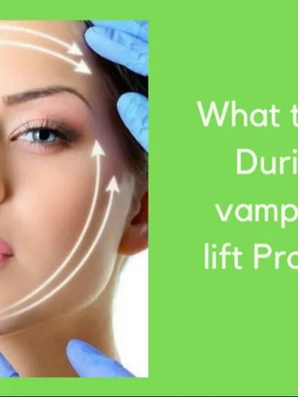 Wondering what to expect during a Vampire Facelift? The procedure is straightforward, starting with a simple blood draw, followed by the application of your own PRP to the face. It's a quick and effective in-clinic treatment.
