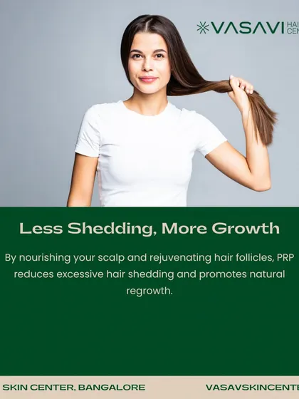 By nourishing the scalp and rejuvenating hair follicles, PRP effectively reduces excessive hair shedding. This allows the natural growth phase of the hair cycle to resume, leading to less hair fall and more growth.