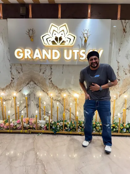 All smiles after a successful first birthday celebration at Grand Utsav. I bring the same level of energy and professionalism to every event, big or small.