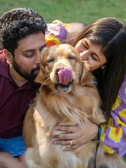 A moment of pure adoration between Aariv and Ollie. Before I started Pawparazzi, I photographed families with kids, and I love combining those skills to capture the heartwarming bond between children and their pets.