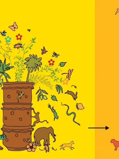 Our Gond-style composters are a tribute to the wisdom of indigenous communities who have lived in harmony with the earth for centuries. By composting, we bring a piece of that ancient wisdom into our urban homes.