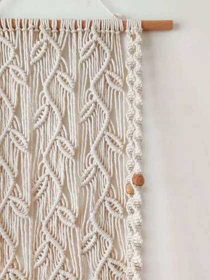 The other side of the wall shelf, showing the symmetrical design.