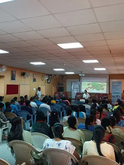 Another view of the packed hall during the CPR training. The engagement and focus from our members was fantastic to see.