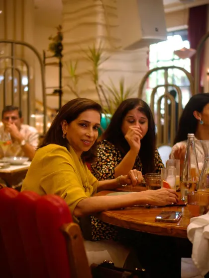 A candid portrait from our Mother's Day celebration. I love capturing these genuine smiles and moments of connection.
