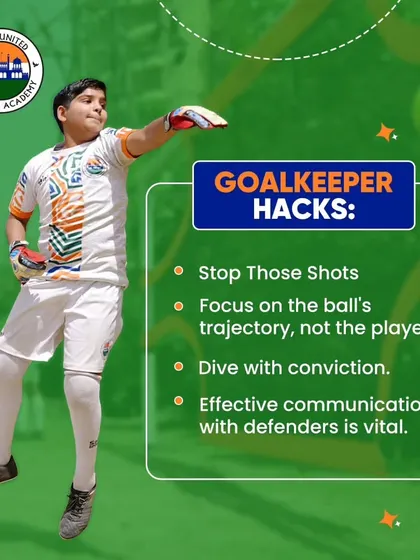 Goalkeeper Hacks: Pro tips for our guardians of the goal. We provide position-specific training to help every player excel in their role.