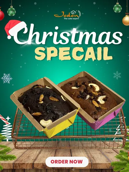 Make your Christmas extra special with our festive plum cakes. Loaded with dried fruits and nuts, they are baked with love for the holiday season.