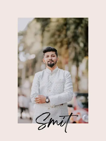 A sharp portrait of the groom, Smit. Capturing the groom's individual style and calm confidence before the main event is an important part of the story.