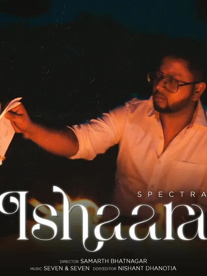 This is the official poster for my melodic track "Ishaara." It captures the moment of heartbreak and loss that the song is about.