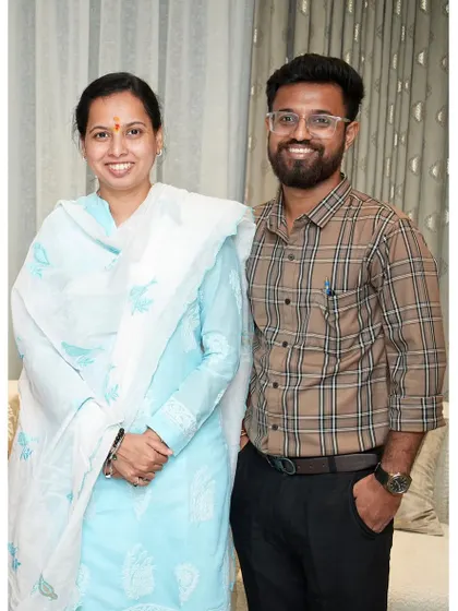 Posing with the Honorable State Minister Aditi Tatkare. We are grateful for opportunities to share our work and design philosophy.