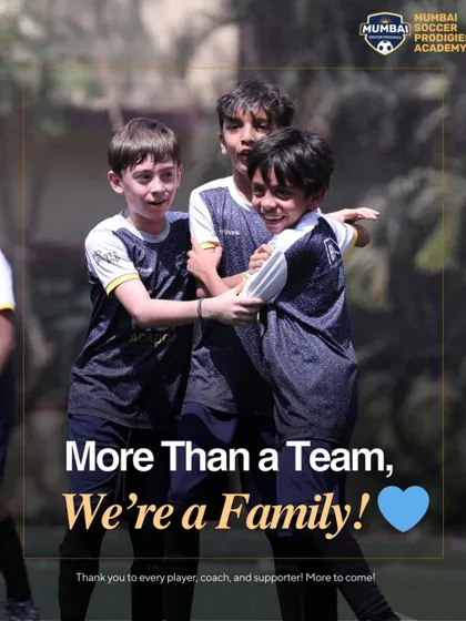 More than a team, we're a family. Thank you to every player, coach, and supporter.