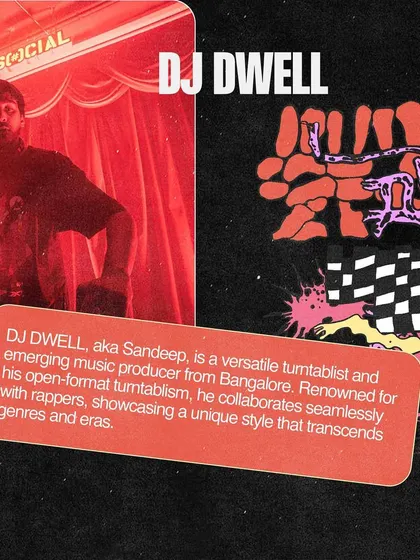 My artist feature for the 'Beats & Banter' event.