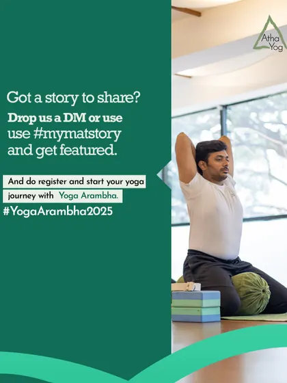 Madhusudhan using props to deepen his practice. His story is a testament to the quiet, internal growth that yoga fosters. We invite you to start your own journey with us.