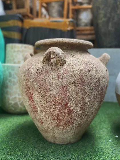 A duplicate image of the 'Krio' planter, perfect for adding a touch of earthy charm.