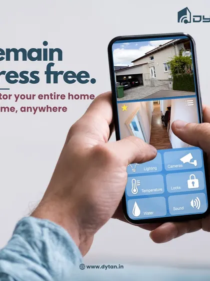My mobile app puts your entire home in your pocket, offering complete peace of mind. Whether you're at the office or on vacation, you can monitor security cameras, check temperatures, and control every connected appliance from anywhere in the world.