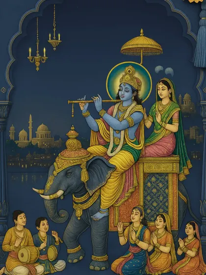 This artwork, inspired by the Golden Dunes theme, depicts a scene of royal devotion. It encapsulates the blend of spirituality and majesty that I aim to bring to life in my wedding collections, creating an atmosphere of timeless romance.