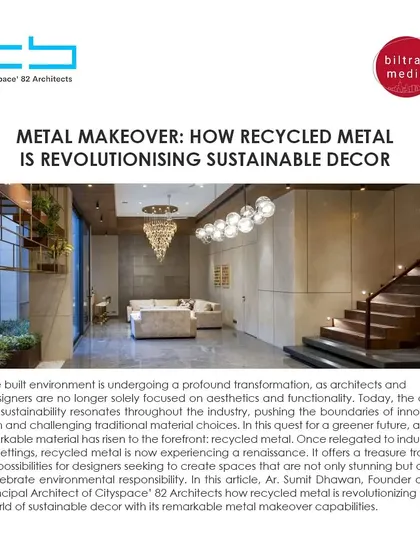 Our founder shares exclusive tips for metal makeovers in homes, featured in Biltrax Media, with insightful advice on incorporating recycled metal for sustainable decor.