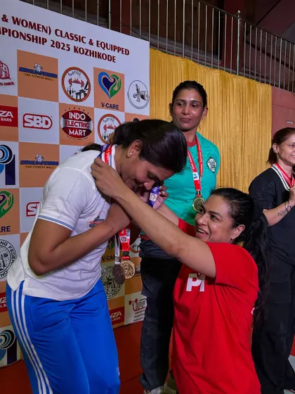 A candid moment from the competition. Sometimes things don't go as planned, but whatever happens, happens for the best. Embracing the journey, wins and all.