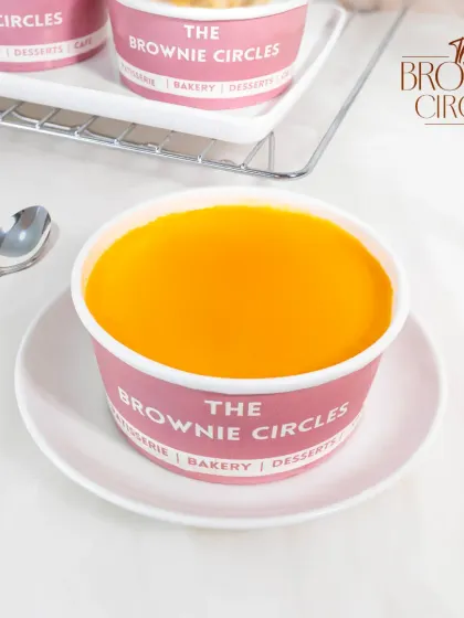 Dive into our Mango Cake Tub, a sweet and tangy sensation perfect for enjoying the flavors of summer on the go.