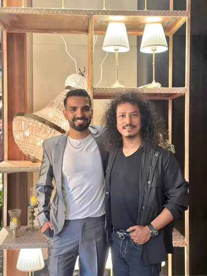 Had a blast rocking a dazzling wedding event in Bengaluru with the amazing percussionist Jonqui Dutta.