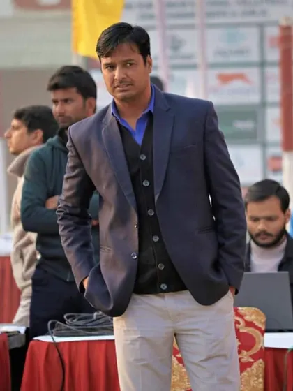 As a coach, my greatest pride is seeing my team win. Here I am at the 44th Sub-Junior National Championship, where I coached the Delhi team to a gold medal victory.