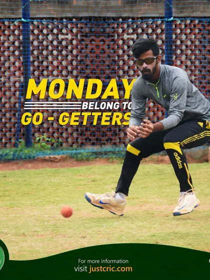Mondays belong to go-getters. We start the week with a winning mindset, ready to charge into our training.