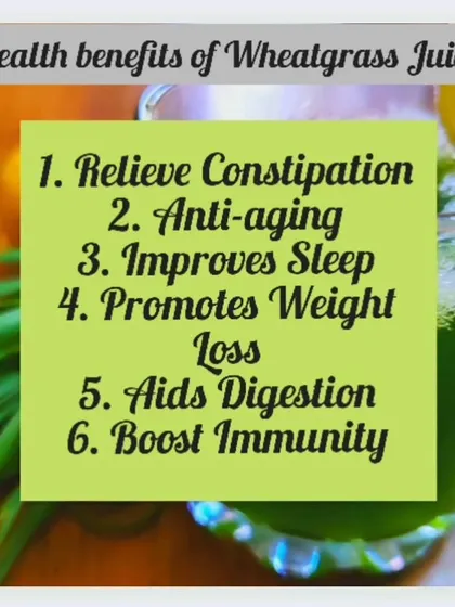 Wheatgrass juice offers a wide range of benefits, including relieving constipation, aiding digestion, and promoting weight loss. Its anti aging properties and ability to improve sleep make it a great addition to a healthy routine.