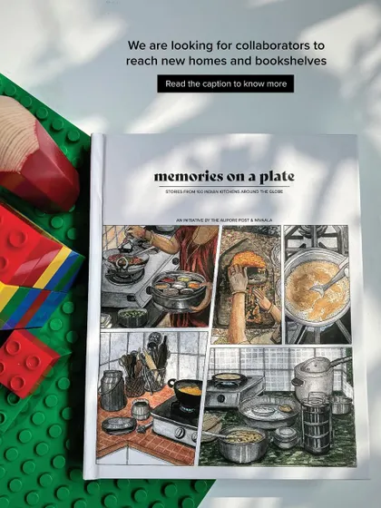 We're looking for collaborators to help 'Memories on a Plate' reach new homes and bookshelves.