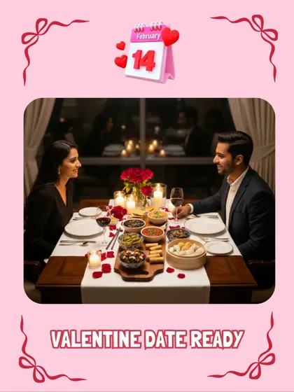 Celebrate love with a stunning view and an even better spread. Our Valentine's platters are perfect for a cozy, intimate dinner for two.