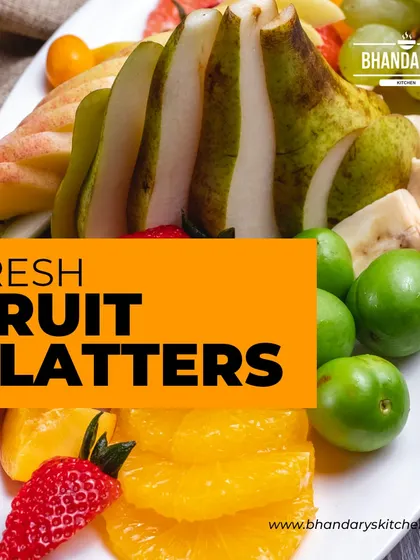 Fresh fruit platters are a healthy and elegant addition to any catering menu. I source seasonal fruits and arrange them beautifully to create a refreshing and visually appealing option for your guests.