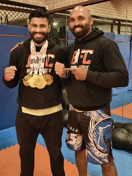 This is Shebin "The Brawler" K Ibrahim, a 5-time National Champion and Asian Bronze Medalist. I am proud to be his coach.