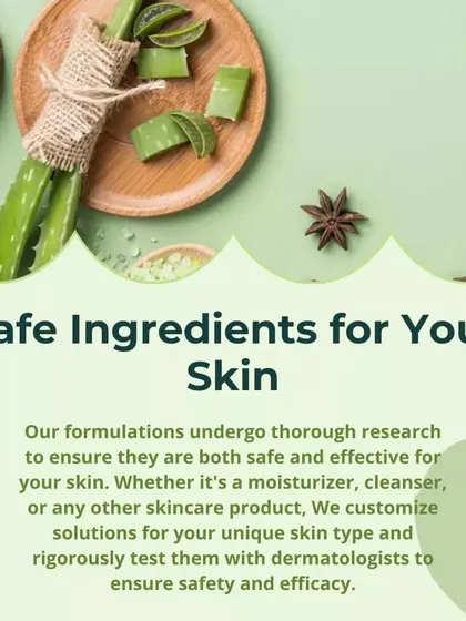 Our promise to you includes using safe ingredients. Our formulations undergo thorough research and are tested with dermatologists to ensure safety and efficacy.