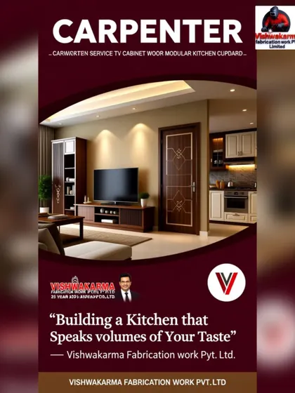Whether you need a new TV cabinet, a sturdy wooden door, or a full set of kitchen cupboards, my team delivers high-quality carpentry work with a professional finish.
