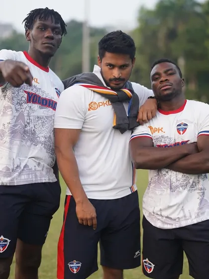 On the field with some of the international players from the UP Yoddhas Pro Kabaddi team. Coaching athletes at this level requires a deep understanding of sports science, performance optimization, and injury management.