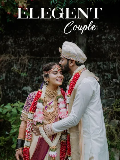 Duplicate of image 172, an elegant and tender wedding portrait.
