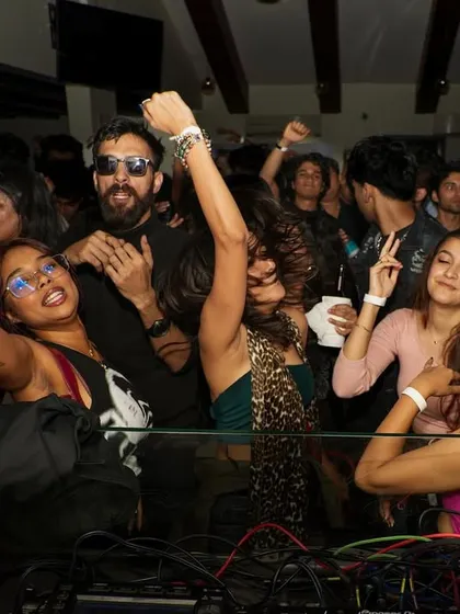 The crowd at The High Spirits in Pune going absolutely wild. The energy for hip-hop is strong everywhere.