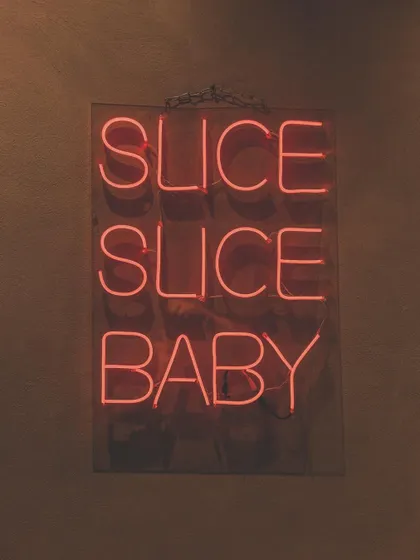 The writing on the wall. At Camillo’s, it’s always a party with good food and good vibes.