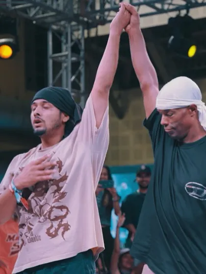 The culmination of years of training. This image represents the journey, the battles, and the unwavering dedication to the art of hip-hop dance.