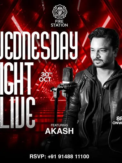 Midweek magic awaits. Join us this Wednesday night for live music featuring the talented Akash.