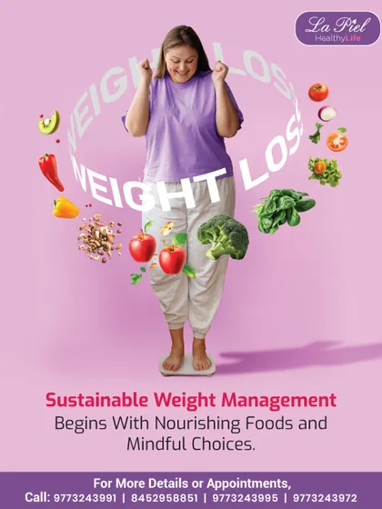 I believe that sustainable weight management is not about restrictive diets, but about making mindful, nourishing choices. My approach focuses on incorporating whole foods like fresh vegetables and fruits to create a balanced lifestyle that you can maintain long-term for lasting health benefits.
